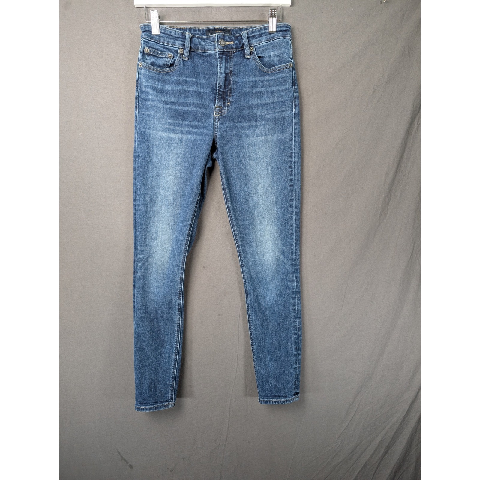 Lucky Brand Womens Uni Fit Skinny Jeans Blue Denim Size 427